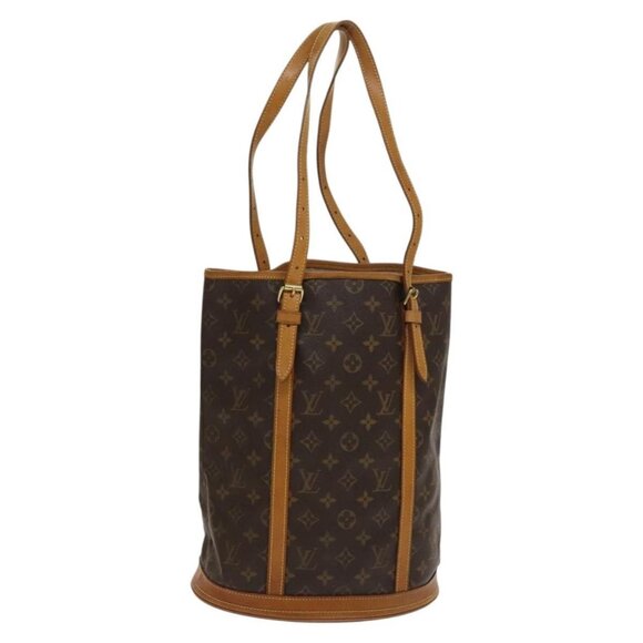 LOUIS VUITTON Monogram Bucket GM Shoulder Bag LV Auth - Picture 1 of 16